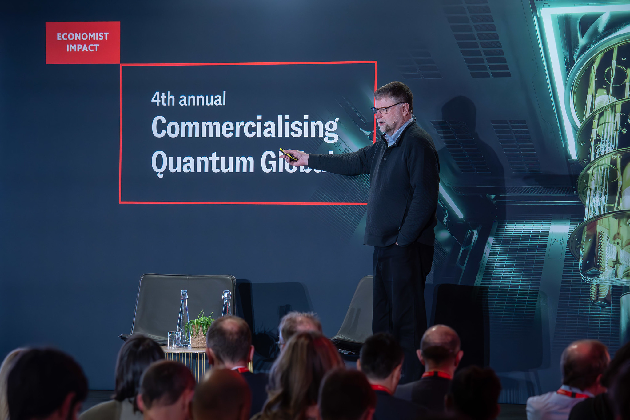 Bob Sutor speaking Commercialising Quantum 2025 in London